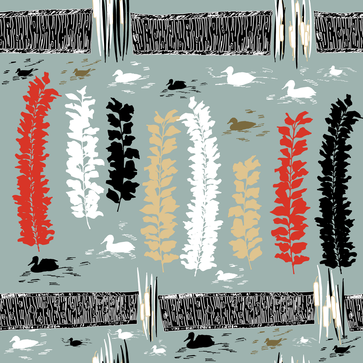 From a Lakeside Walk to a Pattern: The Story Behind Lakeside Lodge