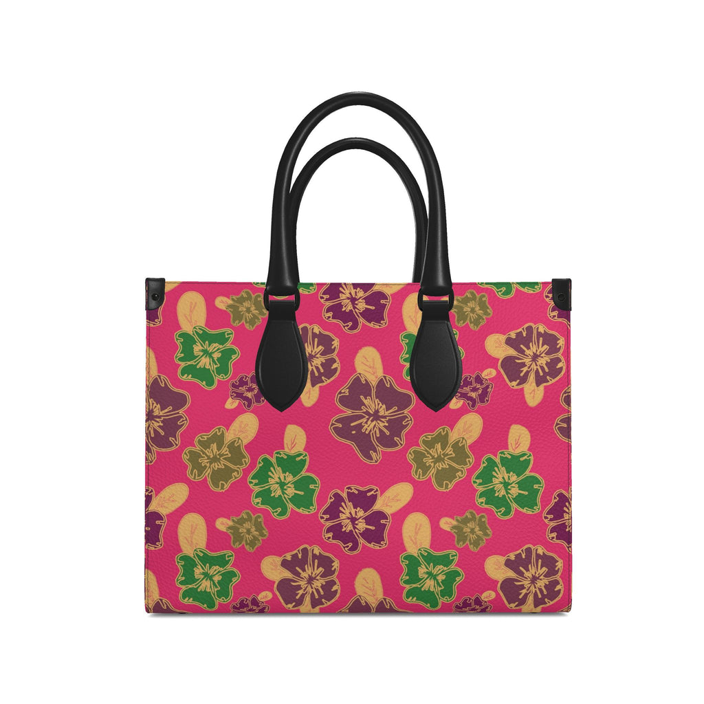 Leather Shopper Bag | Petal Study - 04
