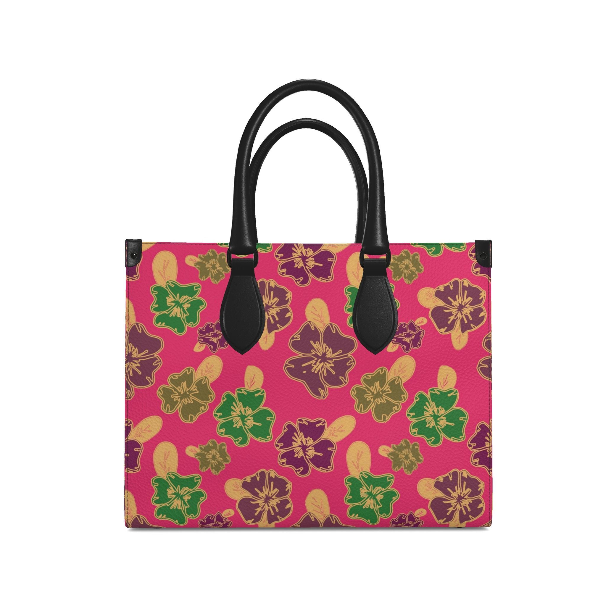 Leather Shopper Bag | Petal Study - 04