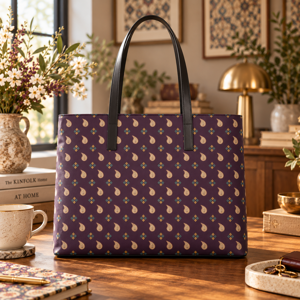 Kika Tote | Paisley Society - 04A