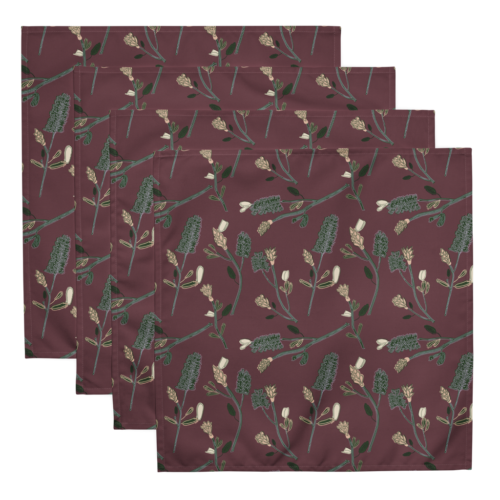 Cloth napkin set | Garden Reverie - 11