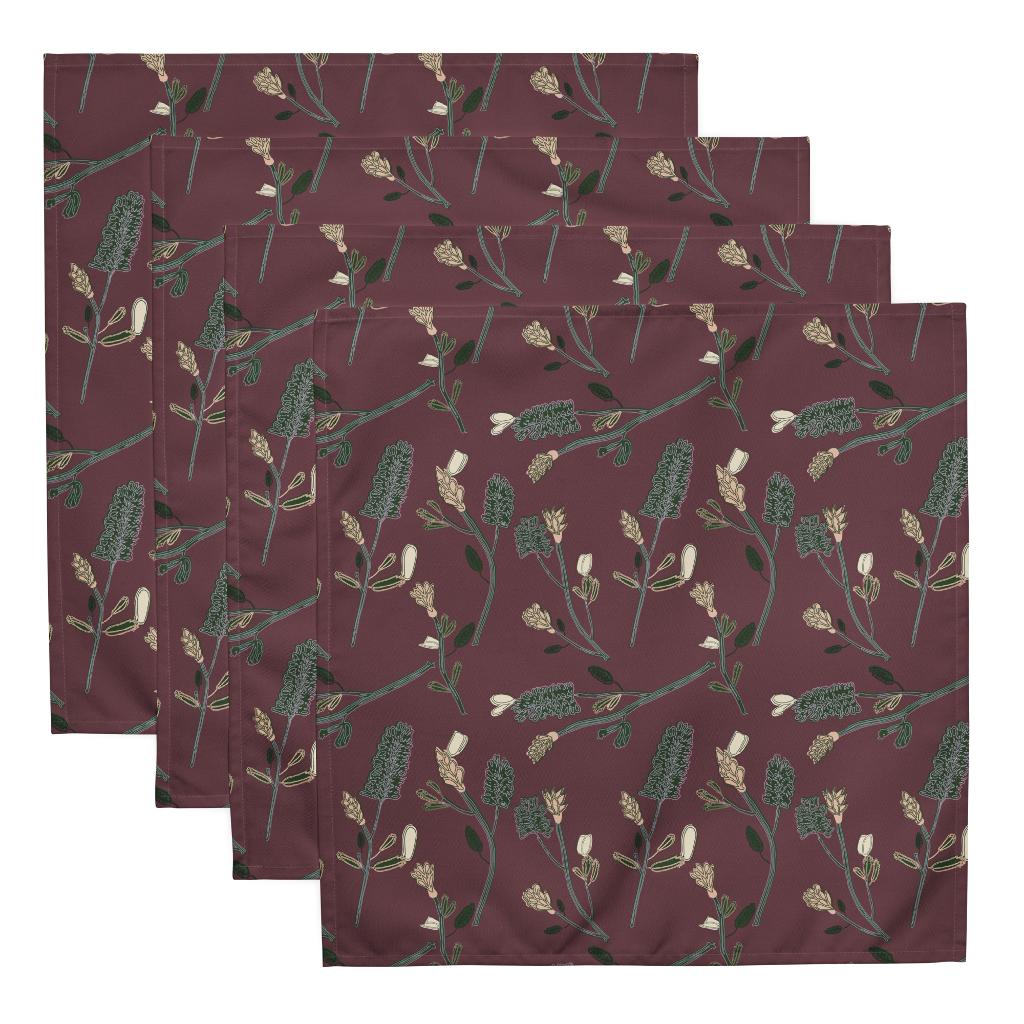 Cloth napkin set | Garden Reverie - 11