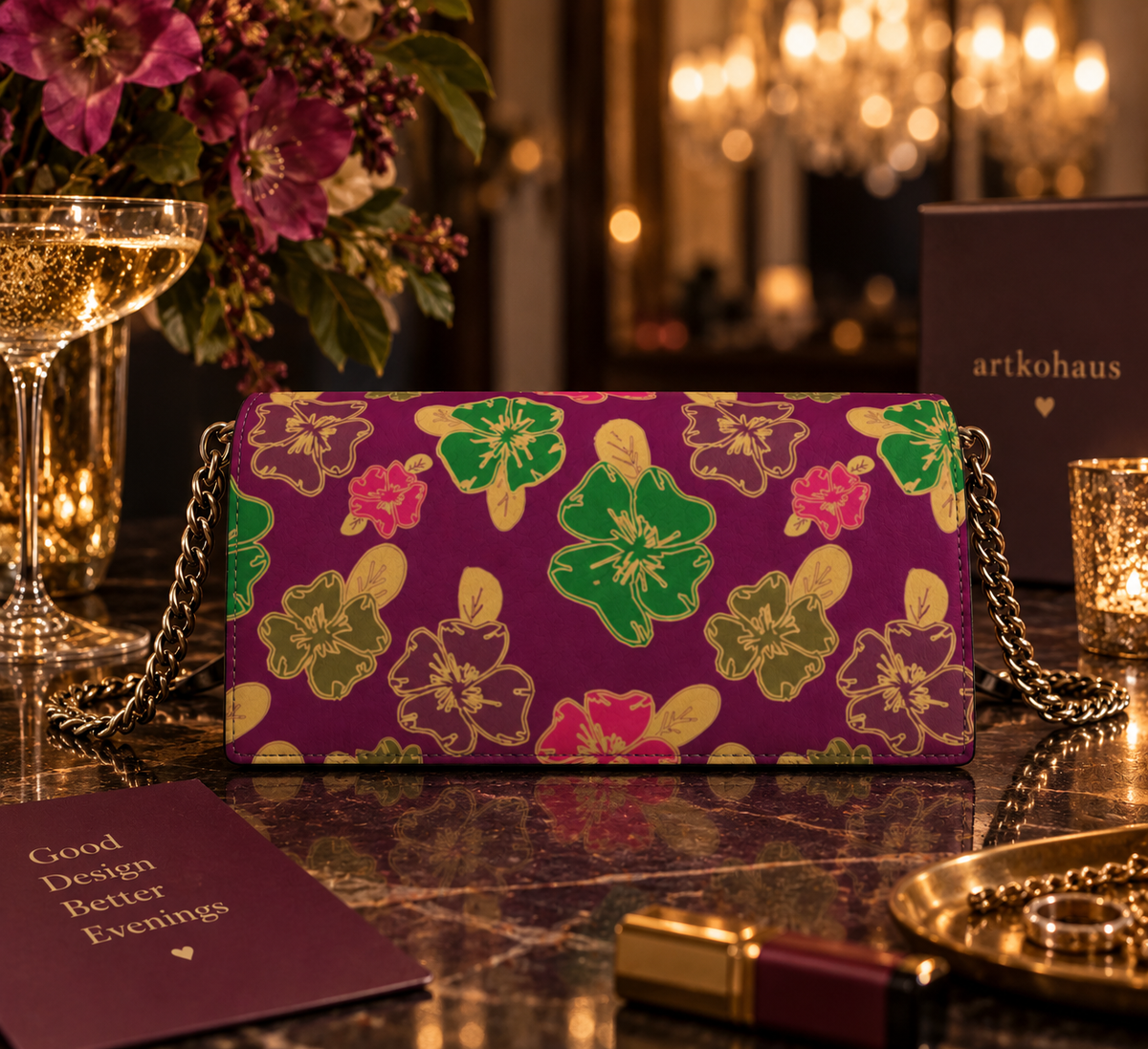 Kenway Evening Bag | Petal Study - 05