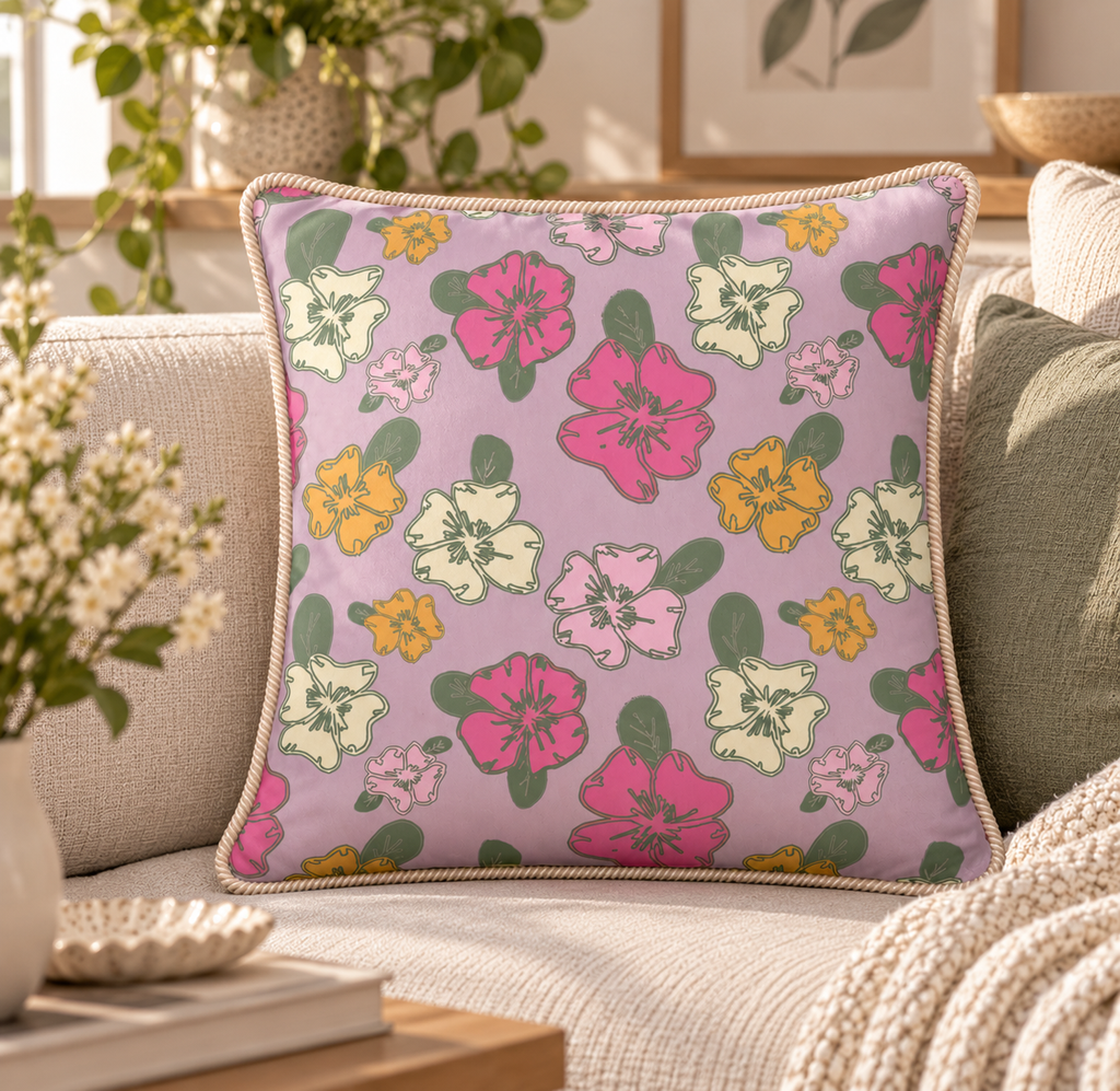 Silk Cushion | Petal Study - 03